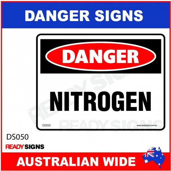 DANGER SIGN - DS-050 - NITROGEN